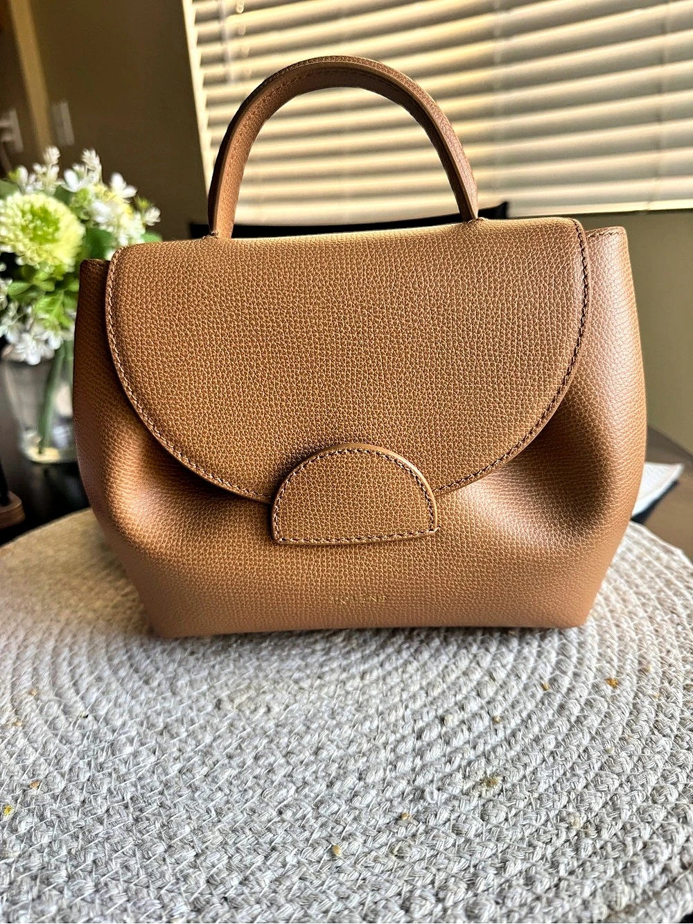 Polène Numero Un Nano Mini Shoulder Bag in Brown